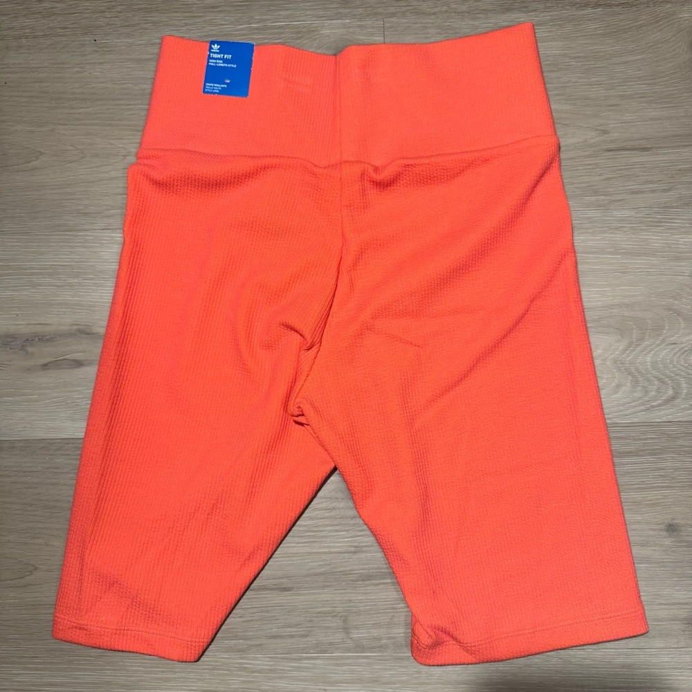 Adidas Women's Two Colored Rib Short Tights - Picture 7 of 8